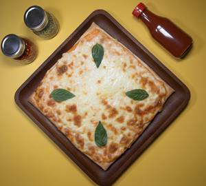 Margherita square thin crust pizza [8 inches]