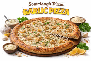 Garlic Pizza Sourdough 8.5 Inch