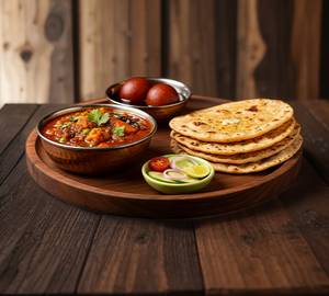 Veg Kolhapuri Combo (1Serves)
