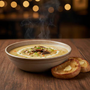 Cream of mushroom soup