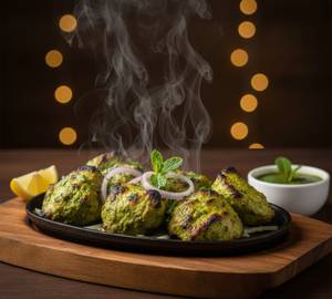 Chicken hariyali tikka
