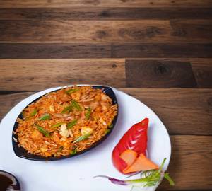 Schezwan chicken rice