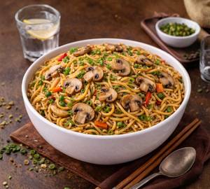 Mushroom noodles