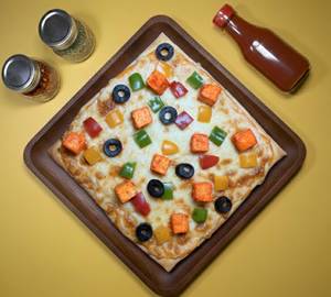 Mexican farm square thin crust pizza [8 inches]