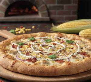 Corn delight pizza