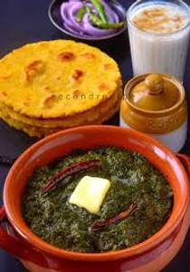 Sarson ka Saag with Makke di Roti