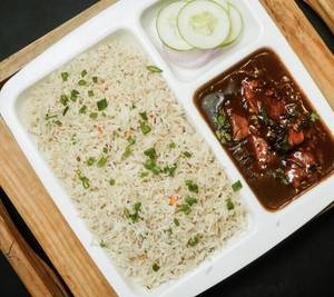 Chilly Pork Fried Rice Combo