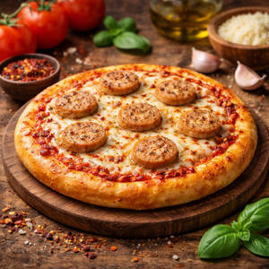 Chicken Sausage Pizza (regular)