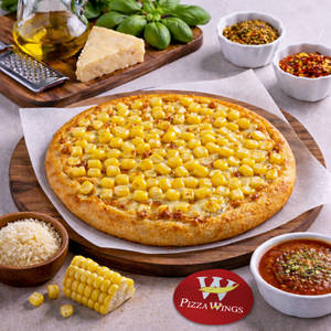 Sweet Corn Pizza 7 Inch