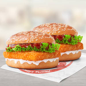 Paneer Burger Combo (For 2)