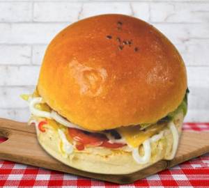 Veg cheese burger
