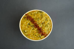 Garlic Spinach Khichadi