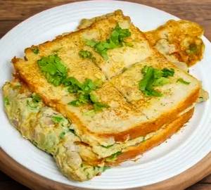 Bread omelette