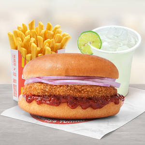 Aloo Tikki Masti Burger Meal