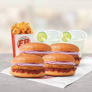 Aloo Tikki Masti Burger Crazy Meal (For 2)