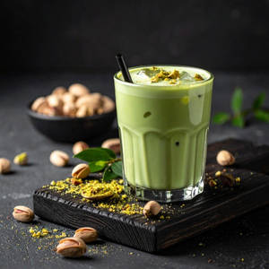 Iced Pistachio Latte