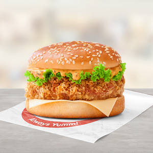 Cajun Crispy Chicken Burger