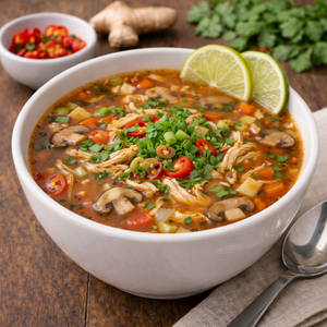 Tom Yum Chicken Soup