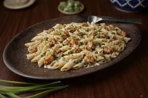 Alfredo Non-veg Pasta (white Sauce)