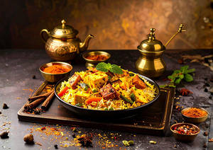 Paneer-subz Biryani(serves1)