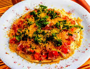 Masala Papad Chaat