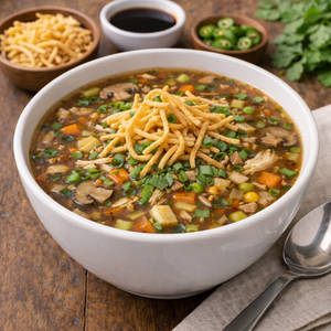 Manchow Chicken Soup
