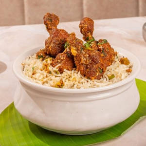 Lollipop Chicken Biryani