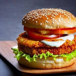 Potato Crispy Burger