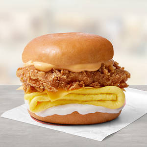 Egg And Chicken Sandwich