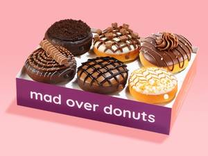 Happy Anniversary Donut Box (Buy 5 Get 1 Free)
