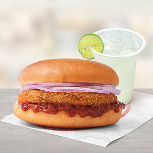 Aloo Tikki Masti Burger + Drink Combo