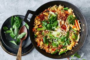 Wok Tossed Veg With Fried Rice - Noodles