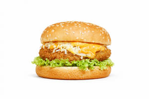 Cheese Paneer Tikki Burger