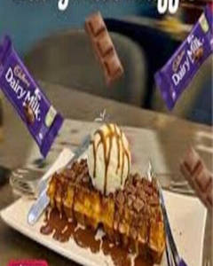 Dairy Milk Dream Waffle