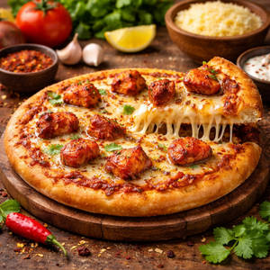 Tandoori Tikka Chicken Pizza (regular)