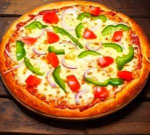 Tomato + Capcicum Pizza