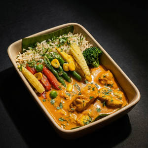 High Protein - Non Veg Brown Rice Meal