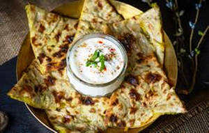Mix Paratha & Curd