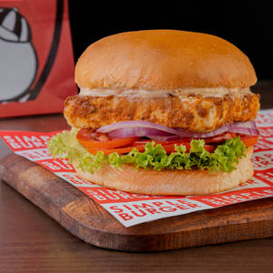 High Protein Paneer Burger