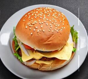 Veg tandoori burger