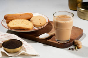 Chai With Biscuits