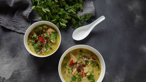 Chicken Coriander Soup