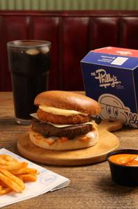 All American Lamb Cheese Burger