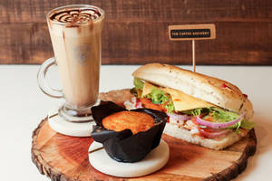 Focaccia Bread Sandwich Combo