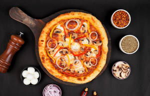 Sourdough  The Fungi Pizza