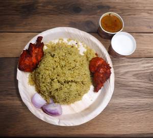 Chicken Lollipop Donne Biryani