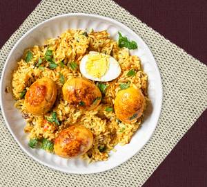 Egg Hyderabadi Biryani 
