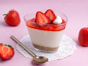 Strawberry Cheesecake Jar