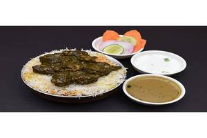 Boneless Gongura Chicken Biryani