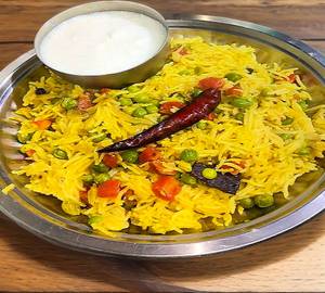Veg matar pulav